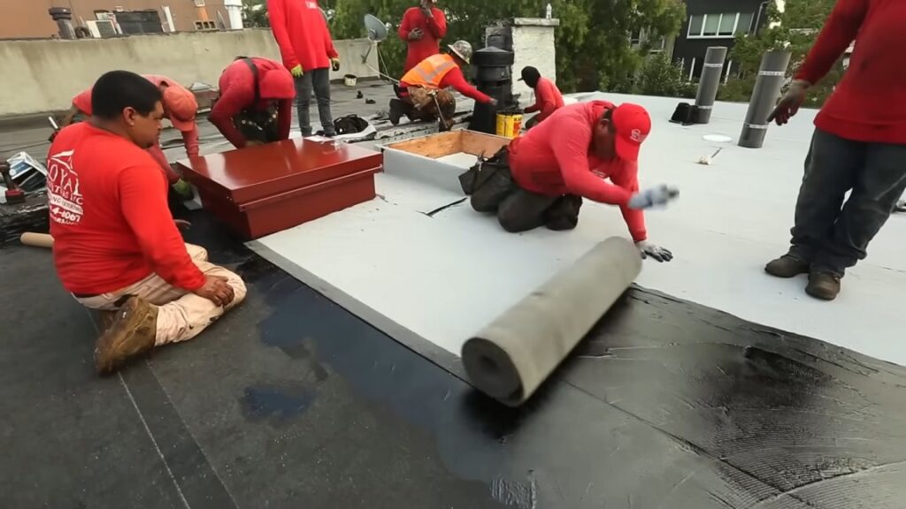 flat roof replacement